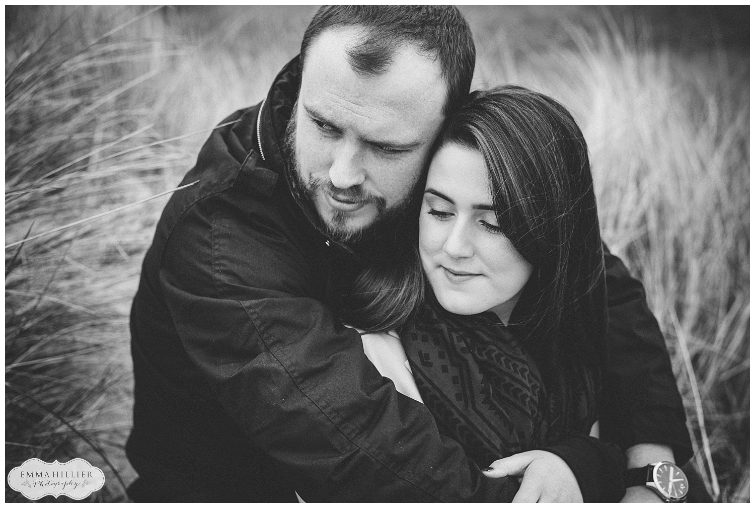 Crosby Beach pre-wedding shoot