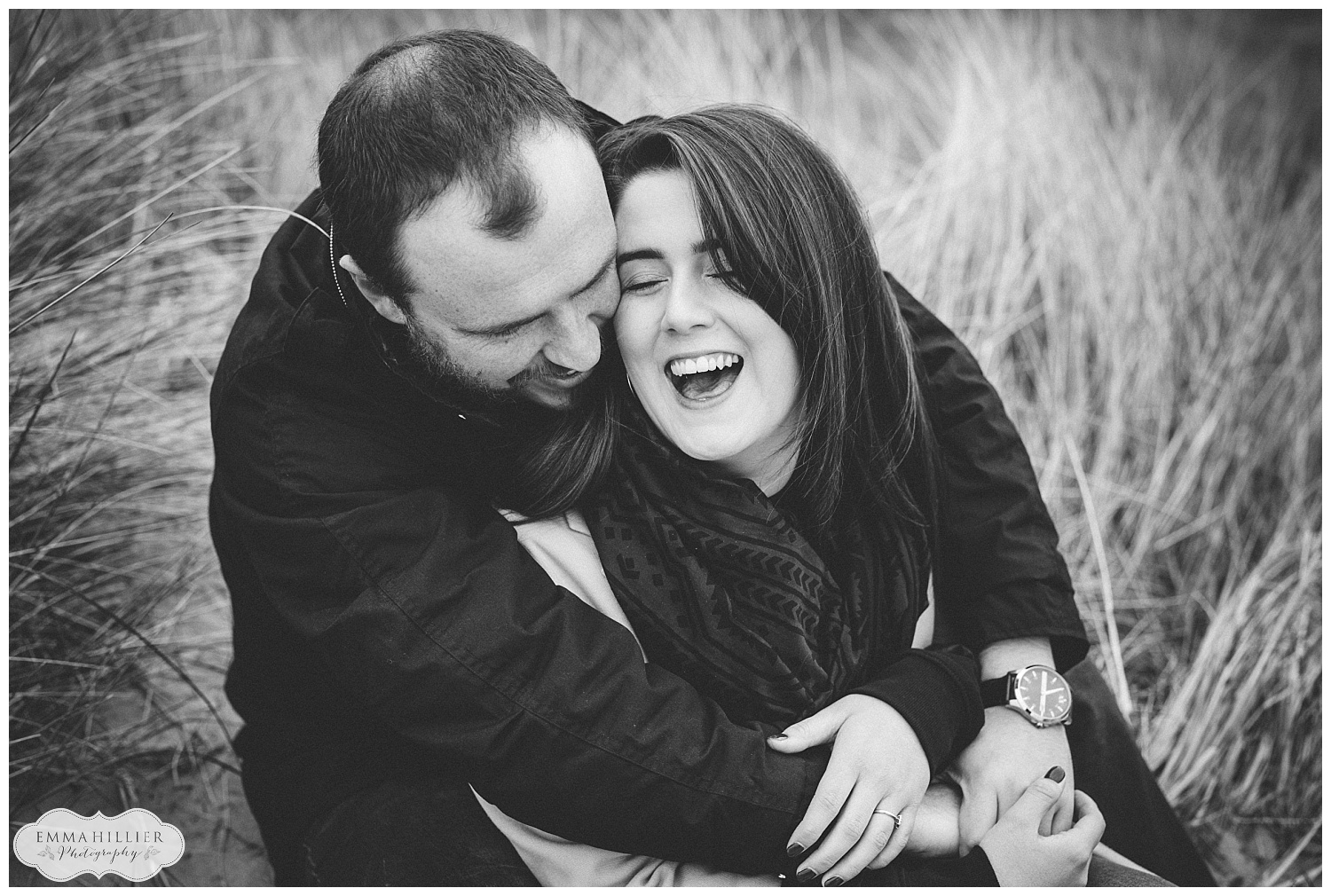 Crosby Beach pre-wedding shoot