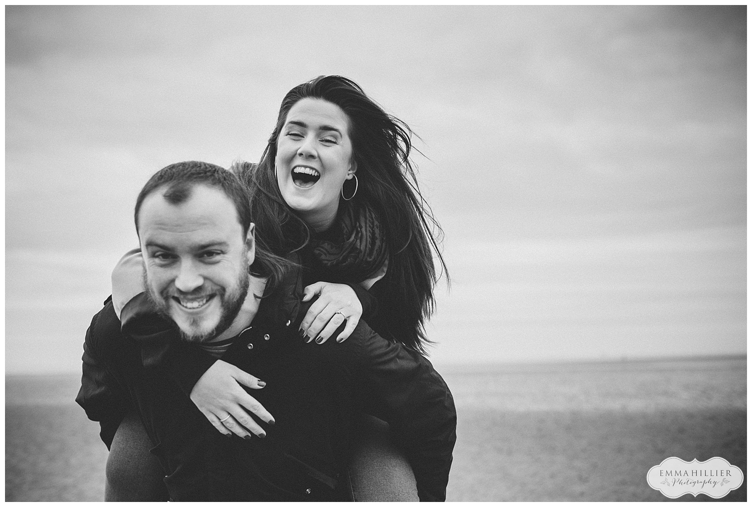 Crosby Beach pre-wedding shoot