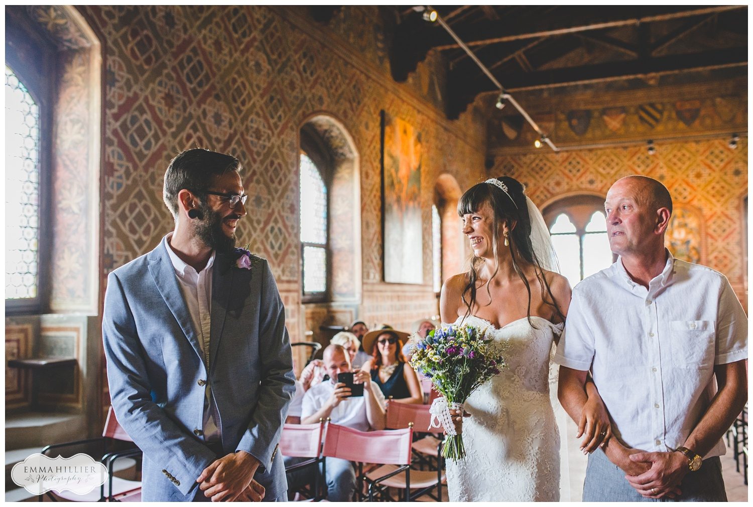 beautiful wedding in Poppi, Tuscany