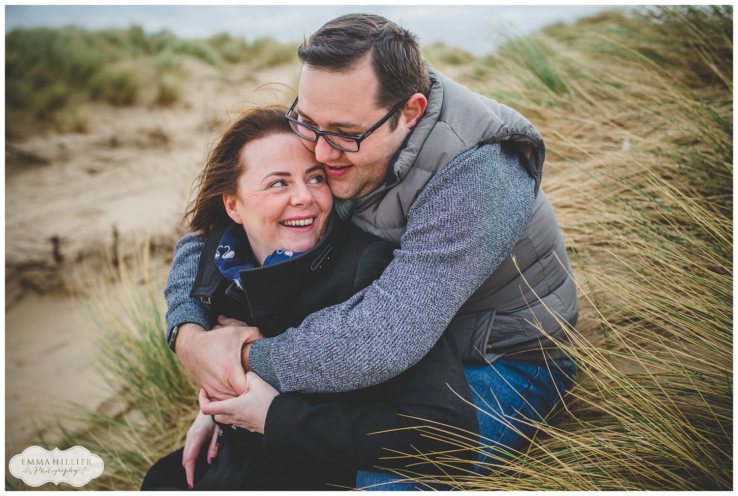 Formby Pinewoods pre-wedding shoot