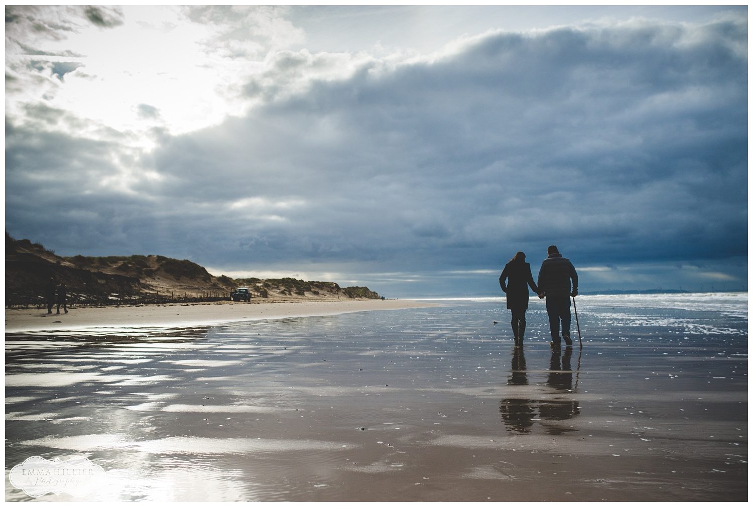 Formby Pinewoods pre-wedding shoot