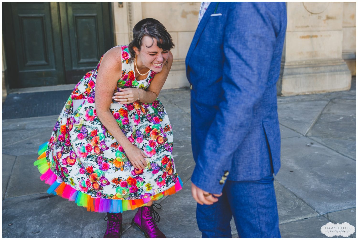 bright and colourful wedding in Liverpool