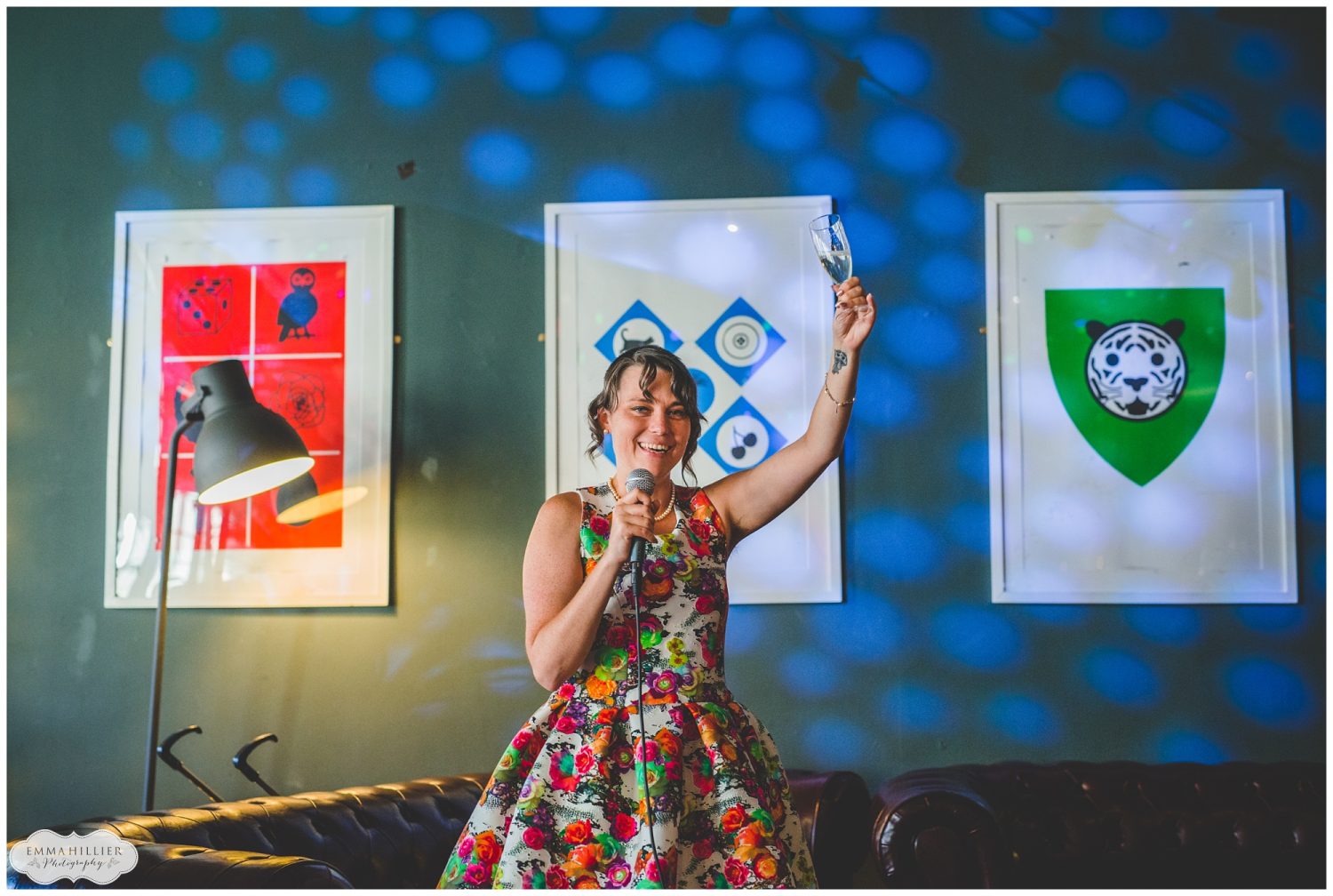 bright and colourful wedding at Leaf in Liverpool