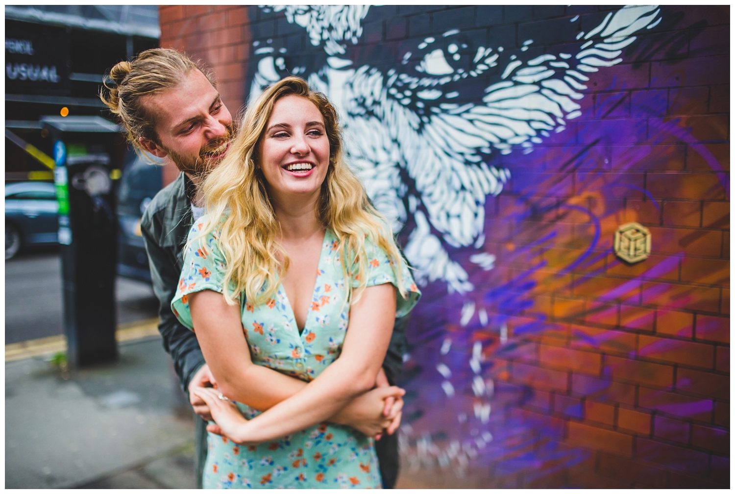 Alternative couples photoshoot, Northern Quarter - Manchester