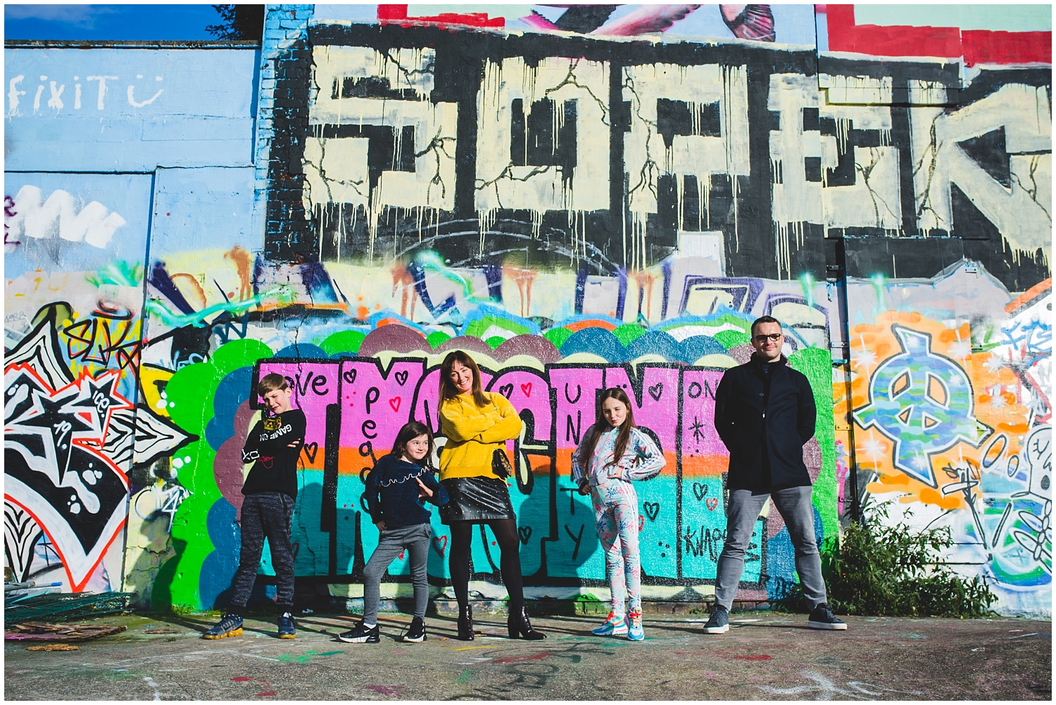 Colourful and fun family photography in Liverpool
