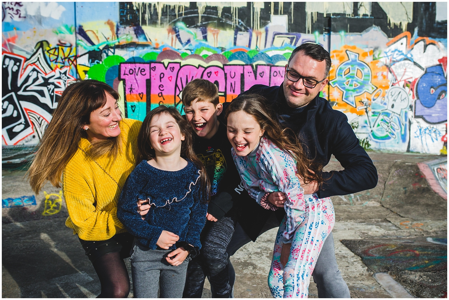 Colourful and fun family photography in Liverpool